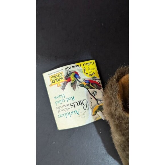 Audubon Red-Tailed Hawk 2012 Plush Wild Republic Birds K&M no sound Robin - Picture 12 of 13